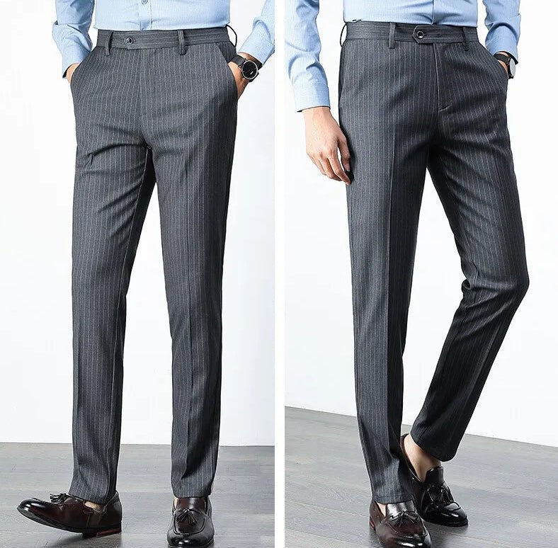 Belgian striped business pants - Antonios