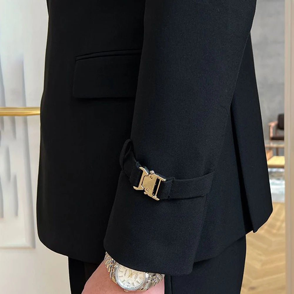 BLACK gentleman suit - Antonios