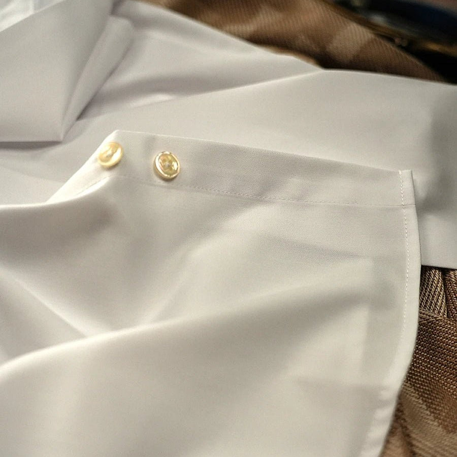 Body fit long sleeve shirt high quality evening wear - Antonios