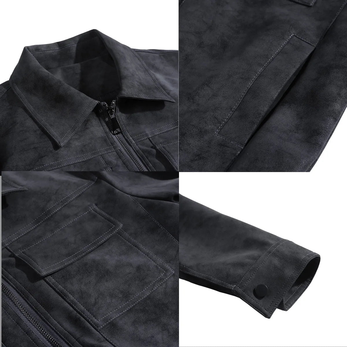 Bomber motorcycle casual jacket - Antonios