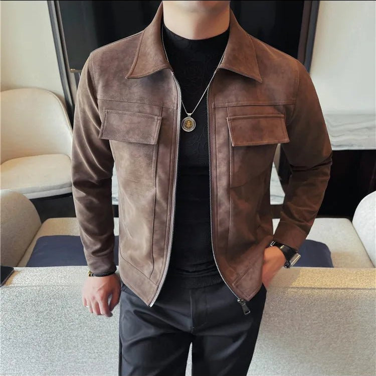Bomber motorcycle casual jacket - Antonios