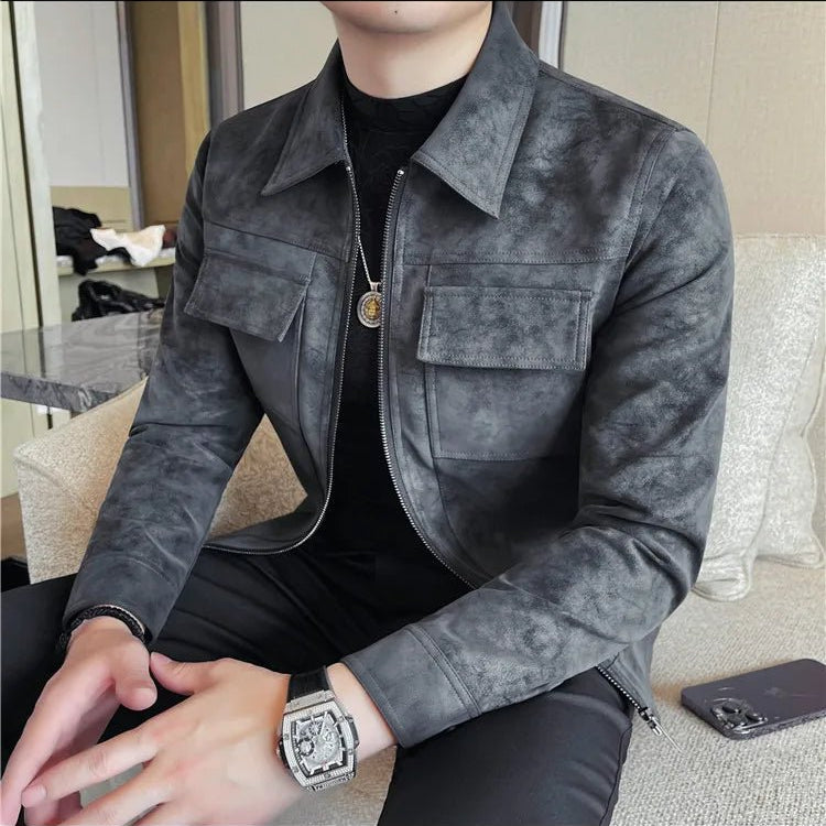 Bomber motorcycle casual jacket - Antonios