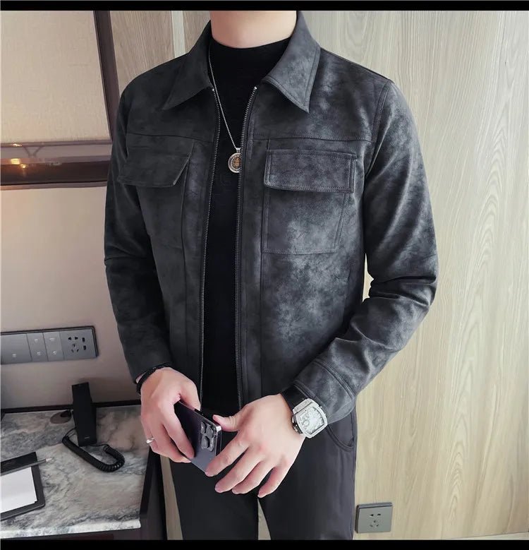 Bomber motorcycle casual jacket - Antonios