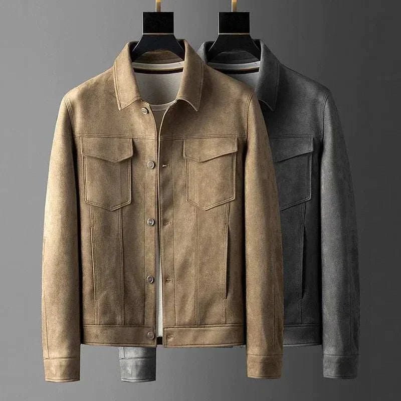 British business leather jacket - Antonios