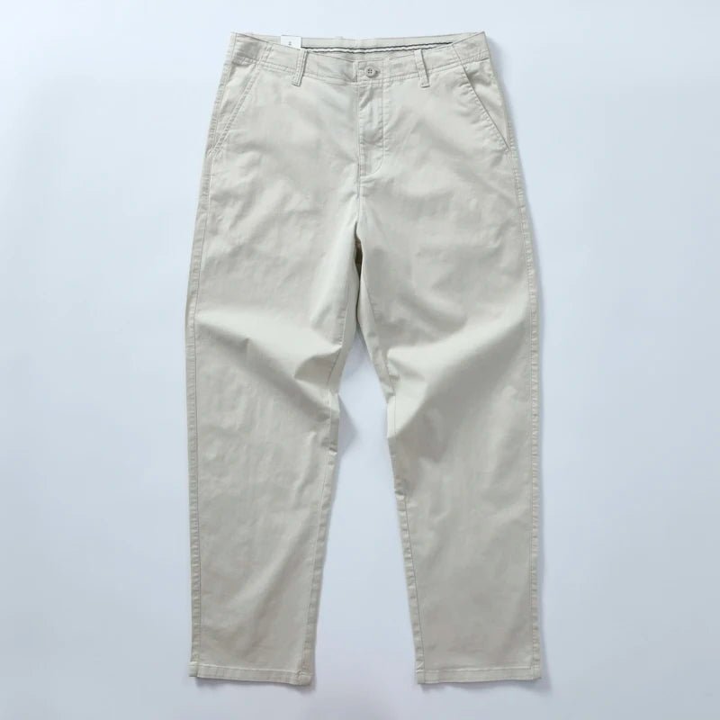 British cotton casual chinos - Antonios
