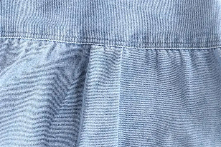 British denim washed shirt - Antonios