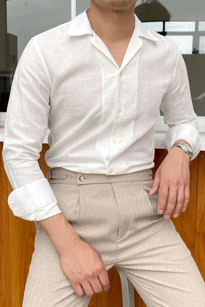 British elegant long sleeve shirt - Antonios