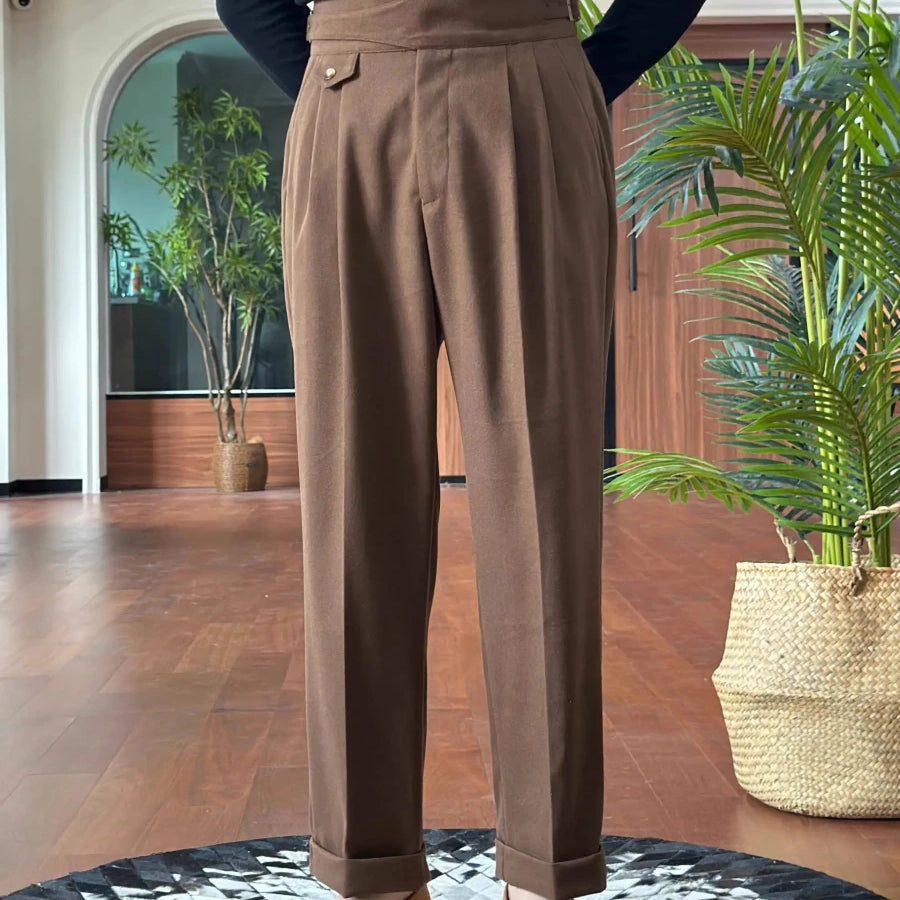 British high - waist old money trousers - Antonios