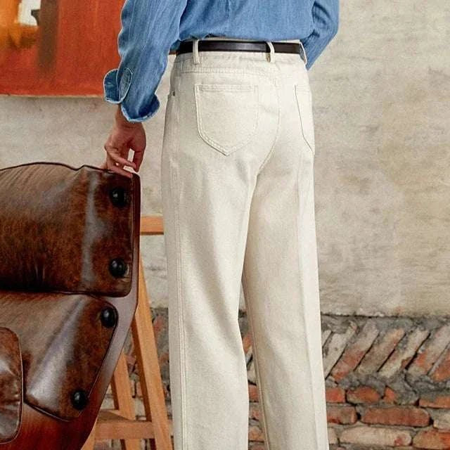 British pure cotton old money pants - Antonios