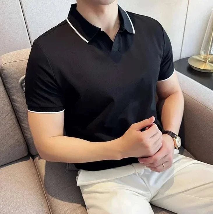 British slim fit summer polo t-shirt - Antonios