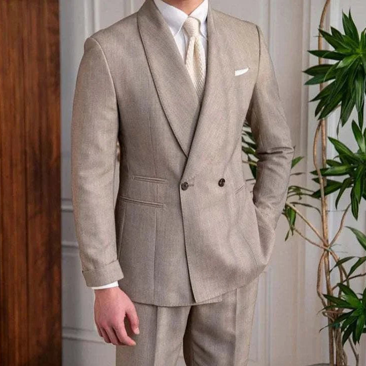 British wedding 2 pieces suit (pants + jacket) - Antonios