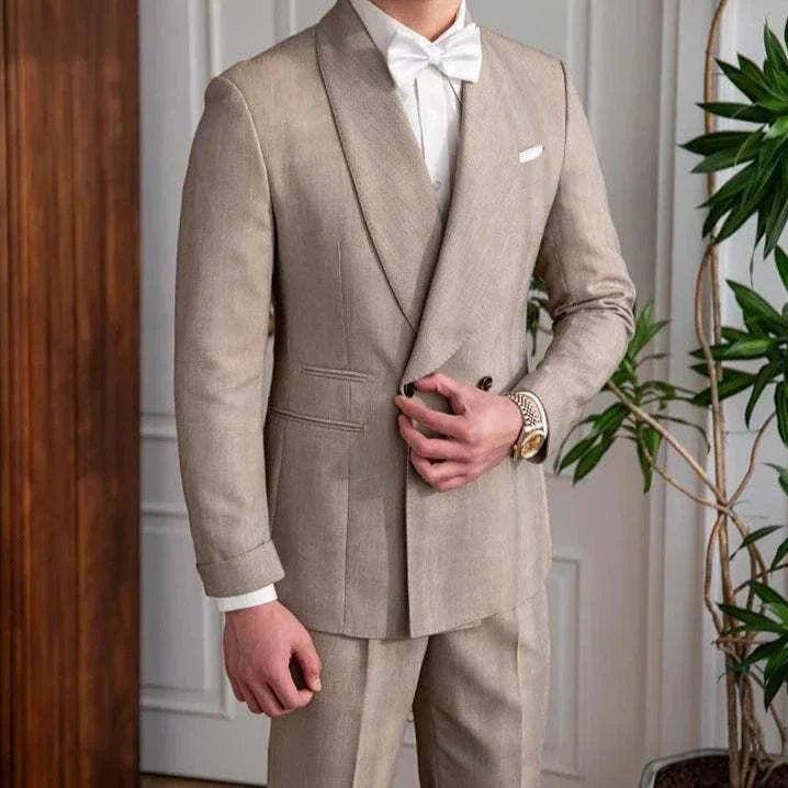 British wedding 2 pieces suit (pants + jacket) - Antonios