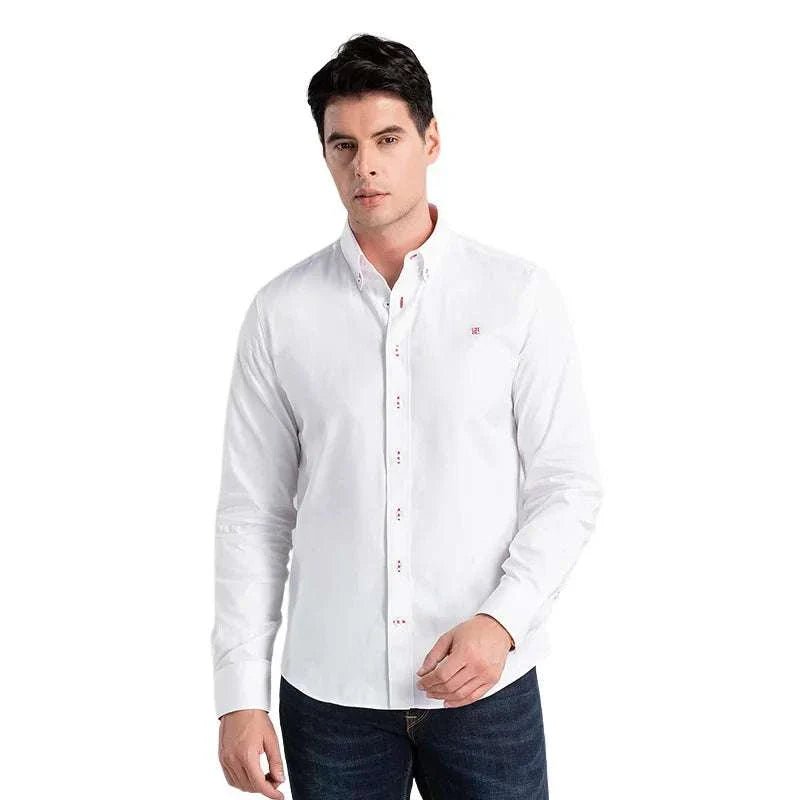 Business casual long sleeve cotton shirt - Antonios