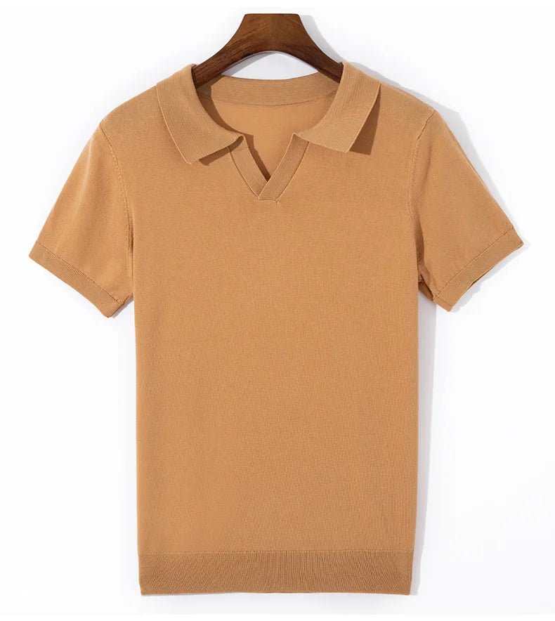 Business casual merino wool t-shirt - Antonios