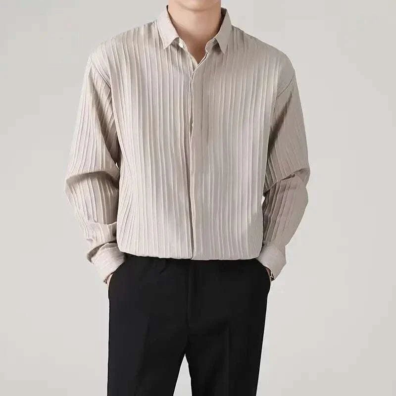 Business loose striped shirt - Antonios