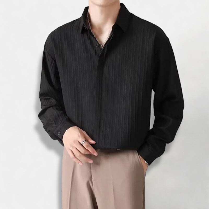Business loose striped shirt - Antonios