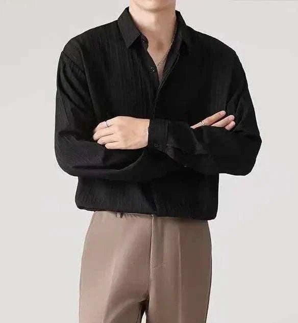 Business loose striped shirt - Antonios