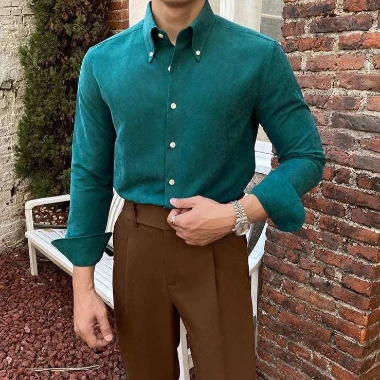 Business outfit style long sleeve shirt - Antonios