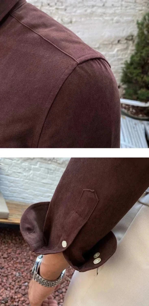 Business outfit style long sleeve shirt - Antonios