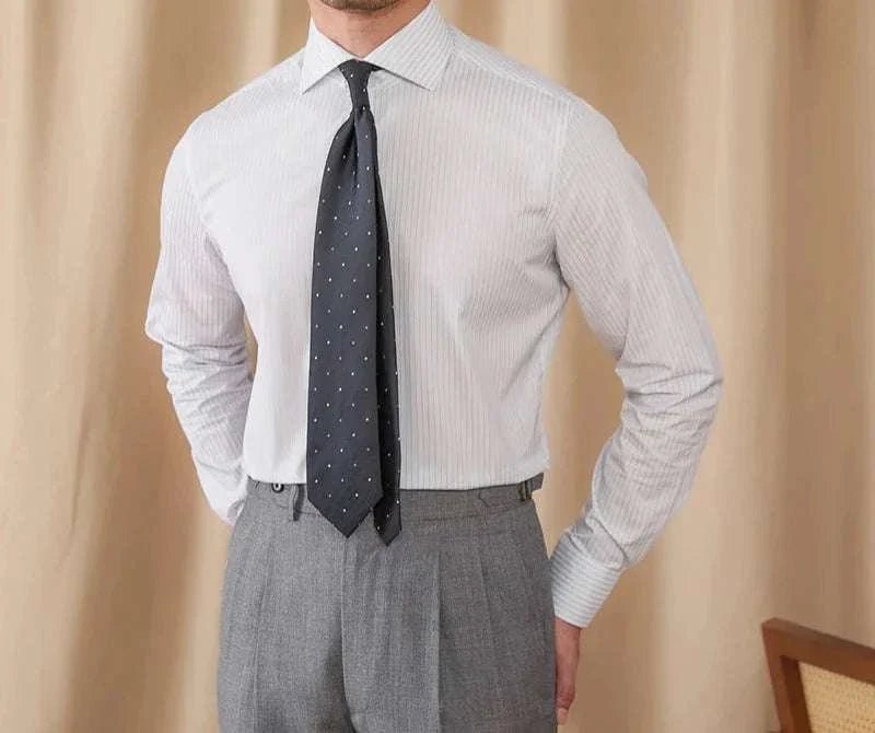 Business slim fit long sleeve premium shirt - Antonios