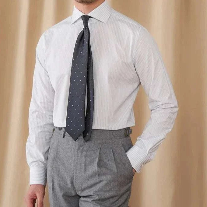 Business slim fit long sleeve premium shirt - Antonios