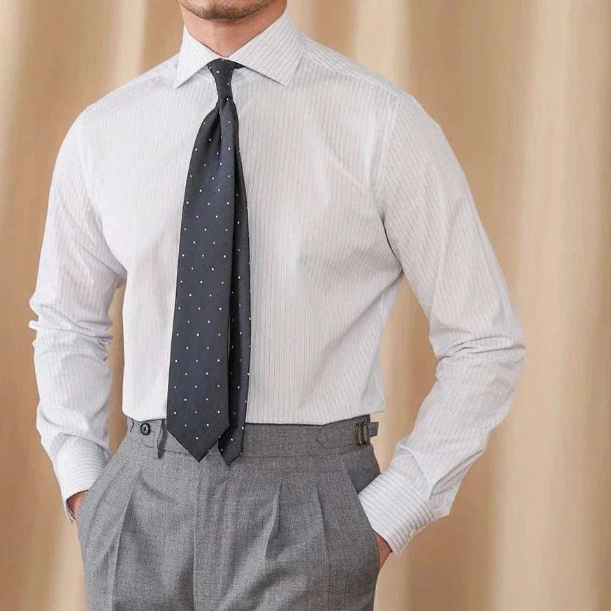 Business slim fit long sleeve premium shirt - Antonios