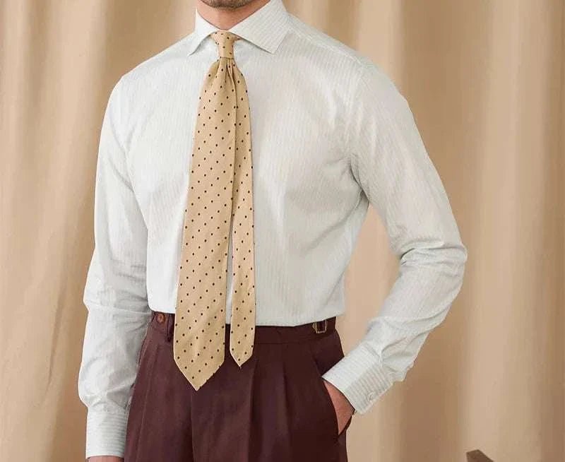 Business slim fit long sleeve premium shirt - Antonios