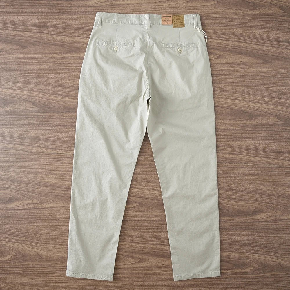 Business straight fit cotton pants - Antonios