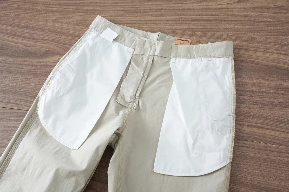 Business straight fit cotton pants - Antonios