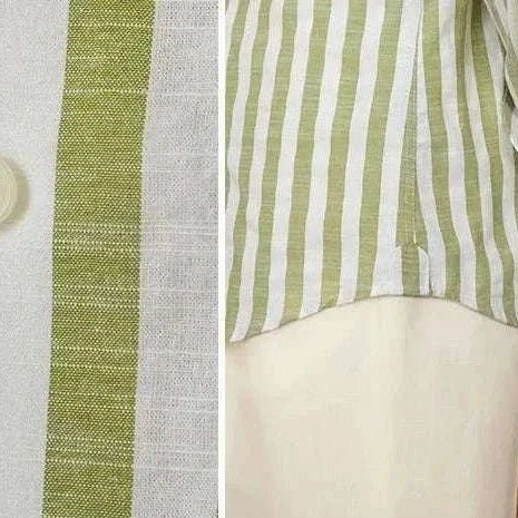 Business striped white summer shirt - Antonios