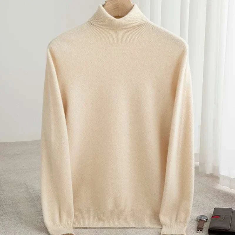 Business wool turtleneck sweater - Antonios