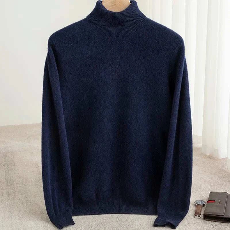 Business wool turtleneck sweater - Antonios