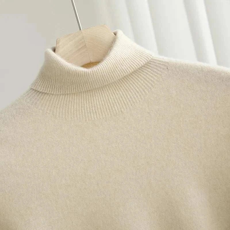 Business wool turtleneck sweater - Antonios