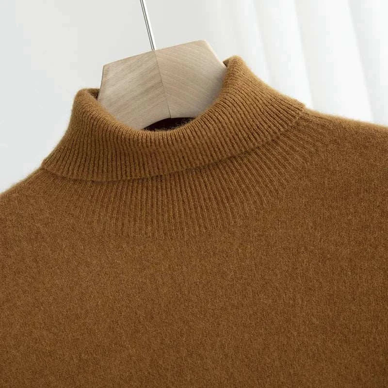 Business wool turtleneck sweater - Antonios