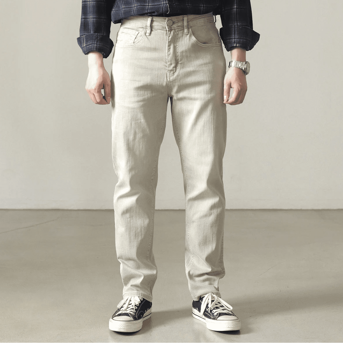 Casual cotton - denim jeans - Antonios