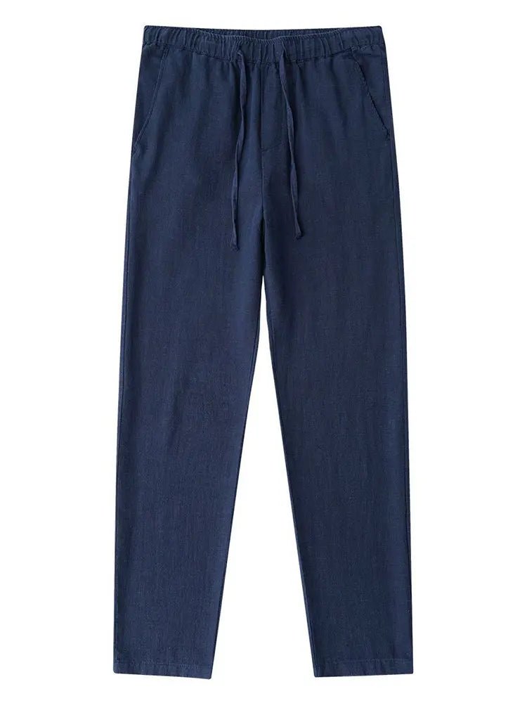 Casual cotton - linen pants - Antonios