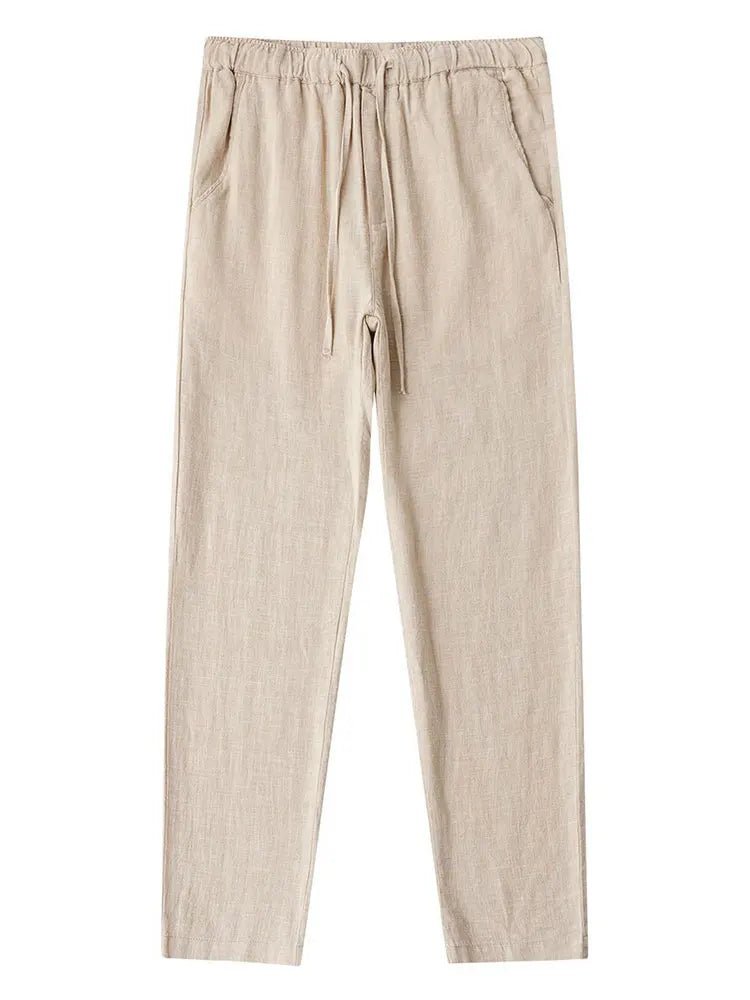 Casual cotton - linen pants - Antonios