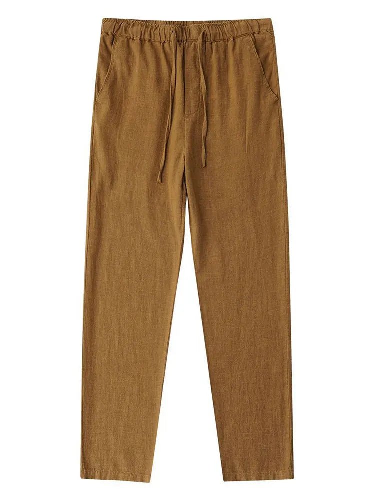 Casual cotton - linen pants - Antonios