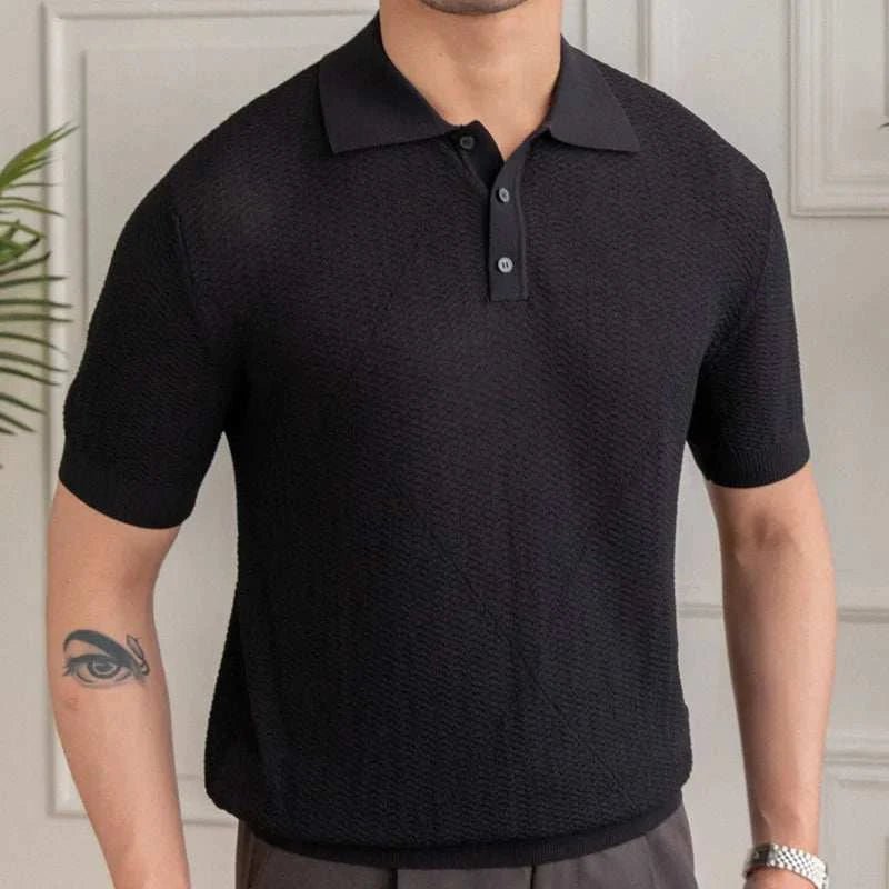 Casual men's polo t-shirt - Antonios