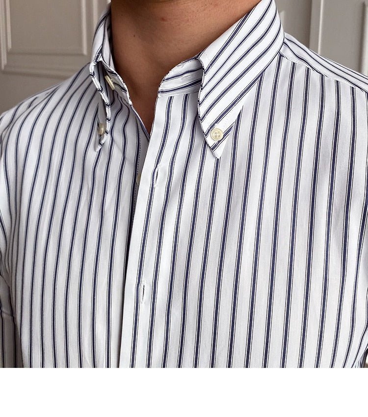 Casual Retro Striped Shirt - Antonios