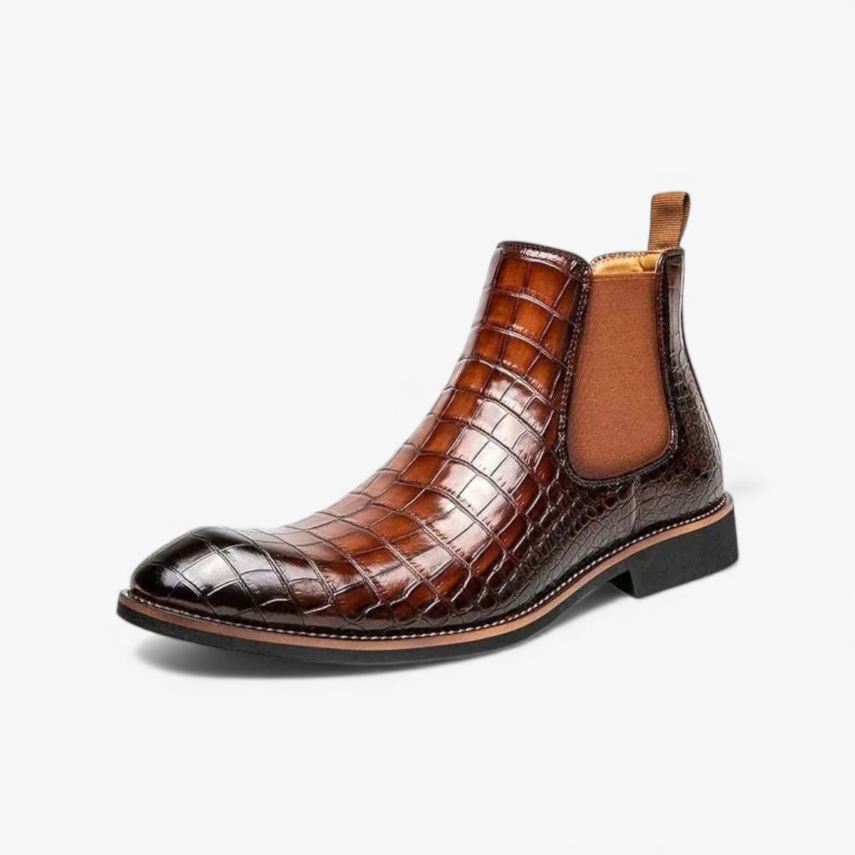 Casual snake pattern boots - Antonios