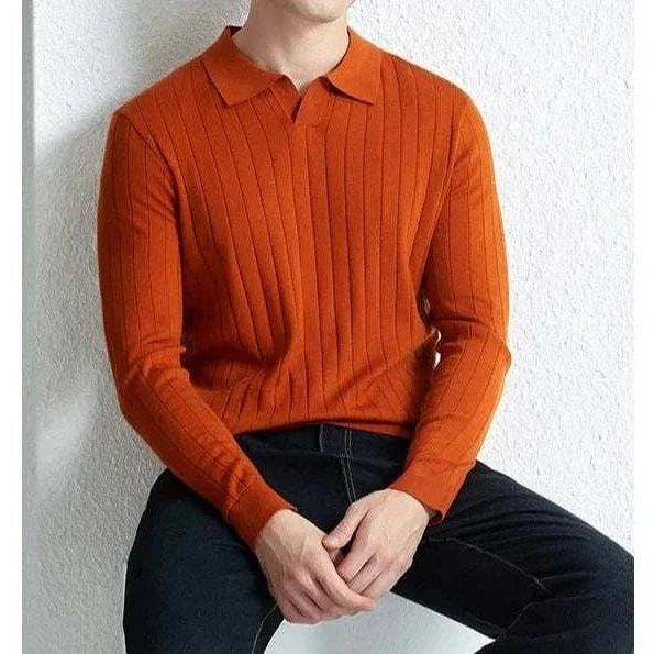 Casual wool autumn sweater - Antonios