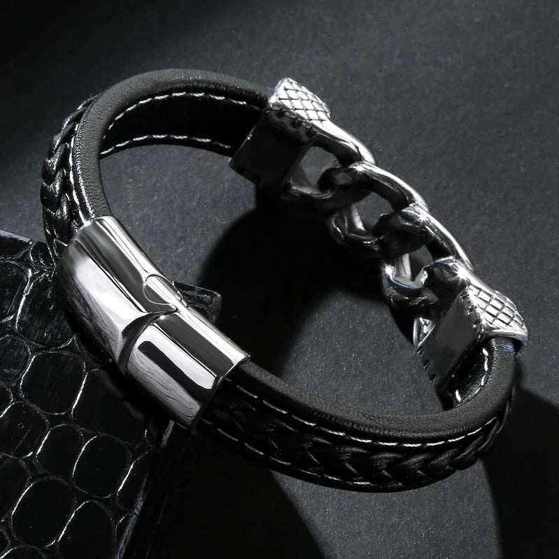Classic chain stainless steel bracelet - Antonios