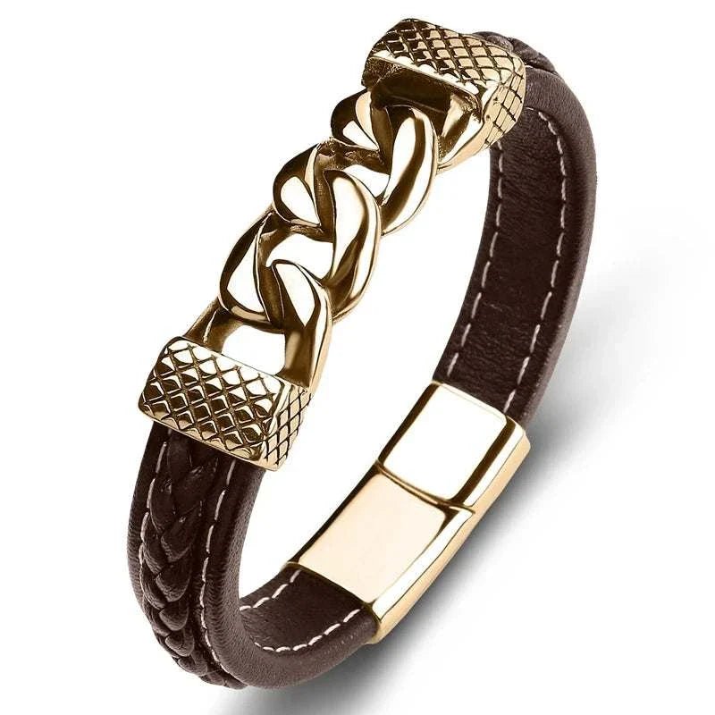 Classic chain stainless steel bracelet - Antonios