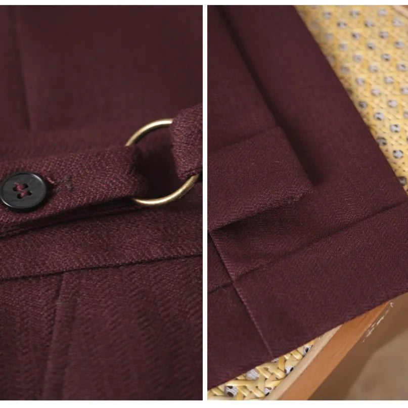 Classic single - pleat business trousers - Antonios