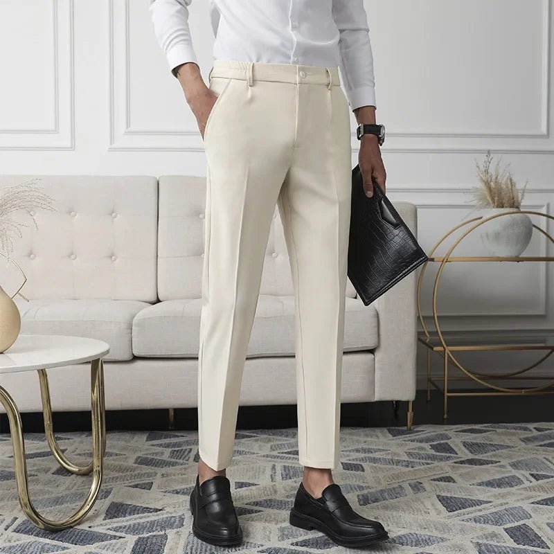 Classic straight dress trousers - Antonios