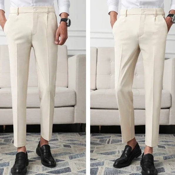 Classic straight dress trousers - Antonios