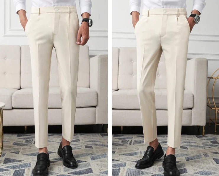 Classic straight dress trousers - Antonios