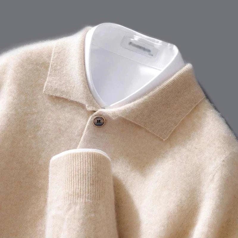 Cold season pure wool sweater - Antonios