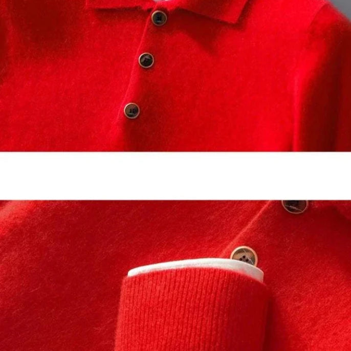 Cold season pure wool sweater - Antonios